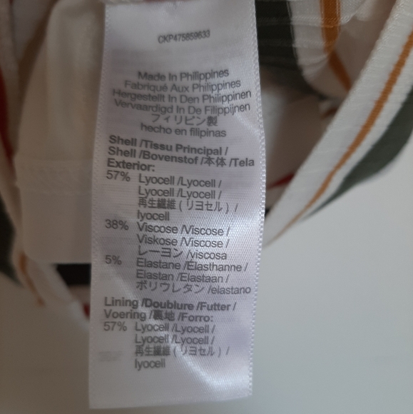 Variegated Rib Crop Tank in Stripe - Madewell - Small - Picture 7 of 9